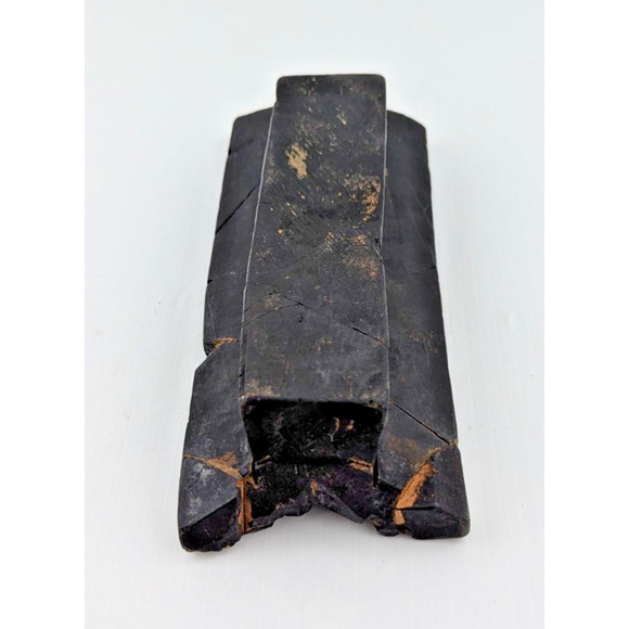 Antique Wooden Printing Block Hand Carved Textile Fabric Stamp As Is - Picture 6 of 12